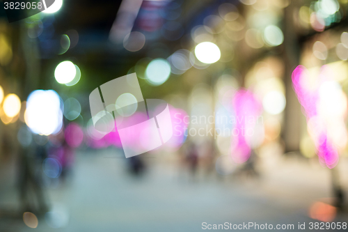 Image of City bokeh background