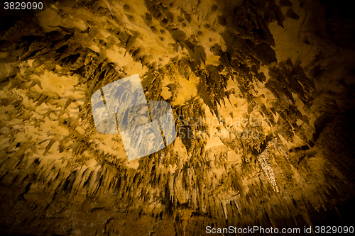 Image of Stalactites in cave at Okinawa