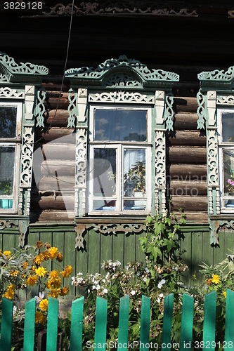 Image of  window farmhouse Russia