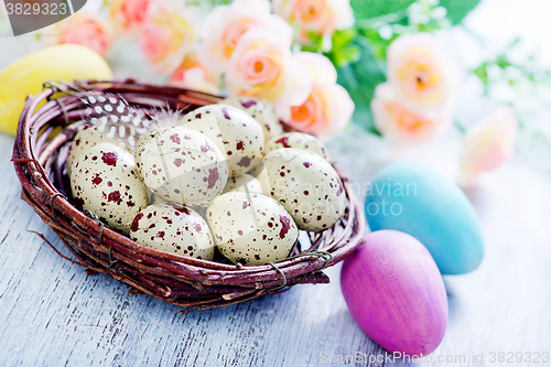 Image of decorative painted Easter eggs
