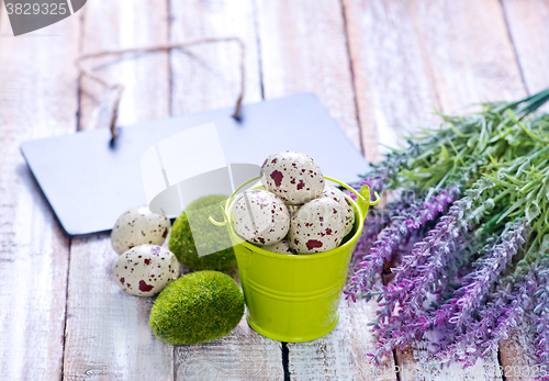 Image of easter eggs