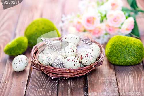 Image of decorative painted Easter eggs