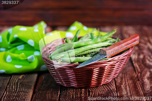 Image of green basket