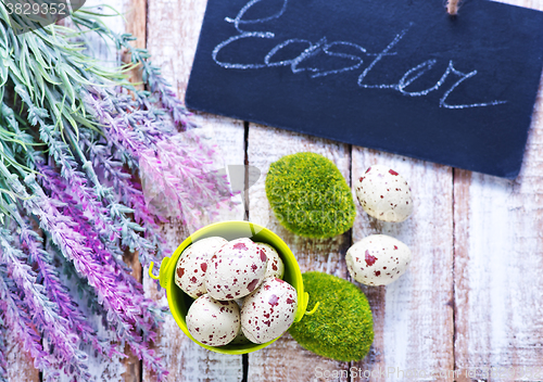 Image of easter eggs