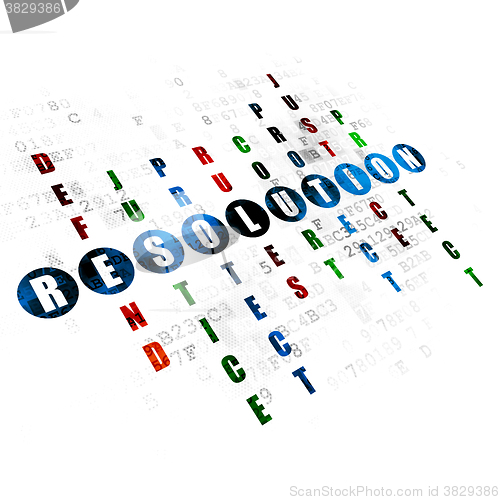 Image of Law concept: Resolution in Crossword Puzzle