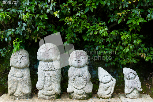 Image of Nagomi jizo, Statue in Japanese temple