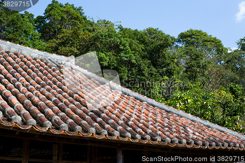 Image of Roof tile for japanese traditional building
