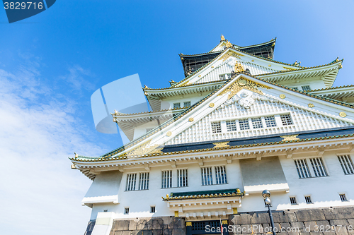 Image of Japanese osaka castle