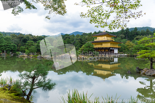 Image of Kinkakuji Temple, The Golden Pavilion, in Kyoto - Japan