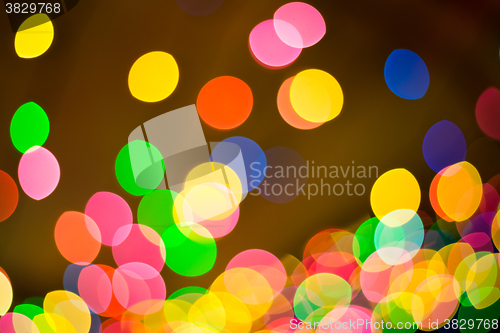 Image of Colorful Bokeh Background