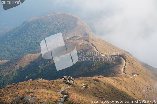 Image of Hiking path in Hong Kong Lantau