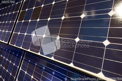 Image of Solar panel texture