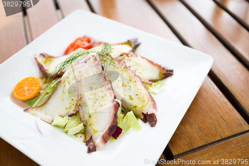 Image of Octopus sashimi