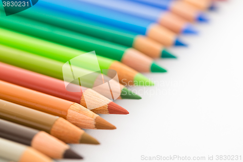 Image of Colourful pencils