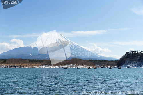 Image of Lake Shoji and Fuji