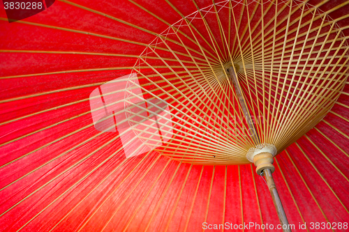 Image of Traditional Red umbrella