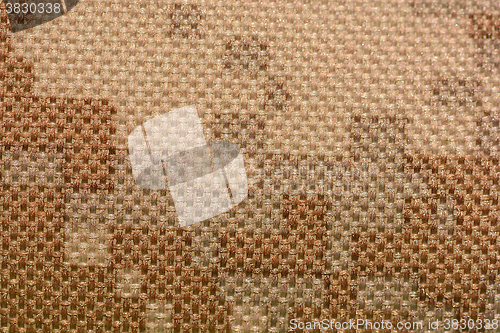 Image of Close-up of a piece of camouflage cloth