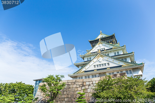 Image of Traditional Osaka castle