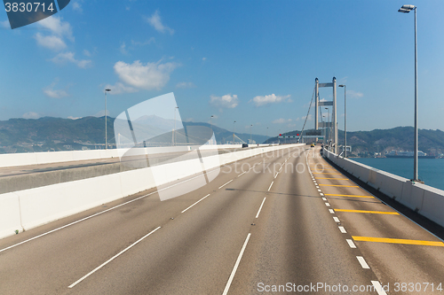 Image of Suspension bridge in Hong Kong