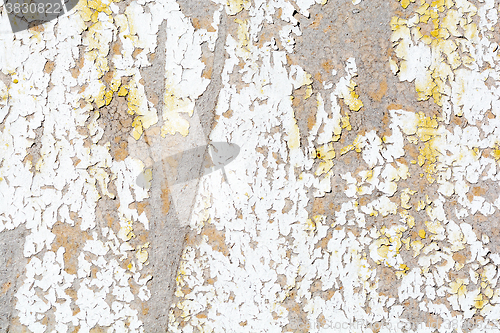 Image of old white and light yellow texture or background