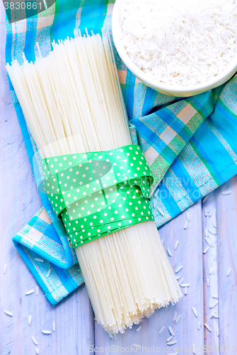 Image of rice noodles