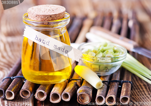 Image of hand made oil