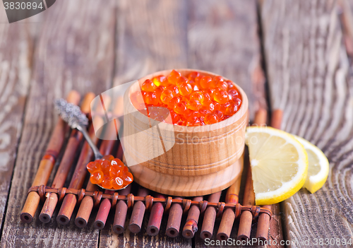 Image of salmon caviar