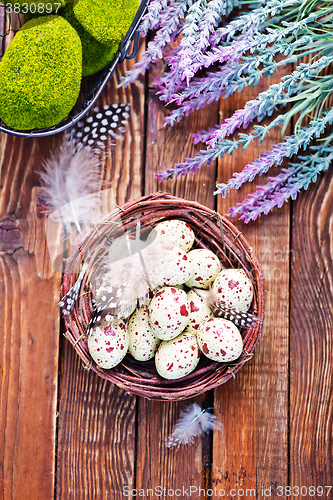 Image of decorative painted Easter eggs