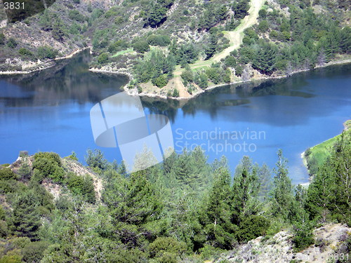 Image of Blue lake 2. Cyprus