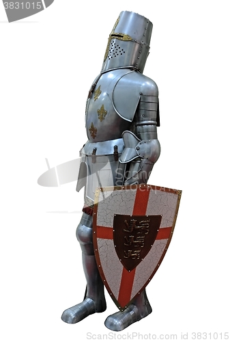 Image of Knight's armor sideview