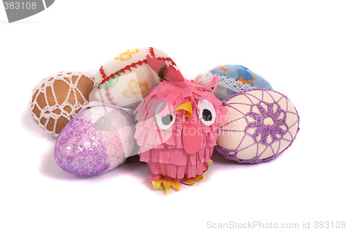 Image of easter eggs