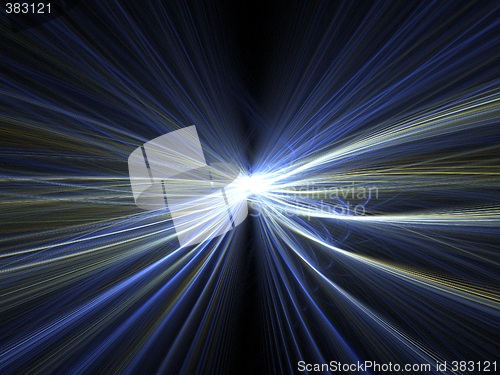 Image of Light speed blur