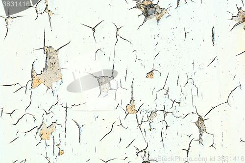 Image of Brushed white wall texture - dirty background