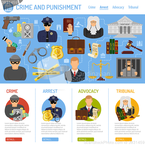 Image of Crime and Punishment Concept