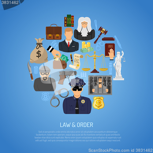 Image of Law and Order Concept