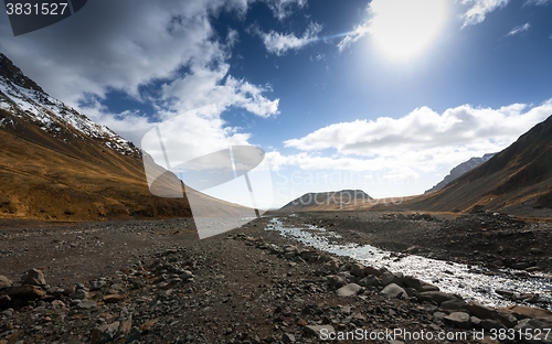 Image of Scenic mountain landscape shot