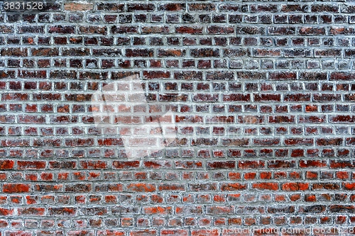 Image of Background of old vintage brick wall