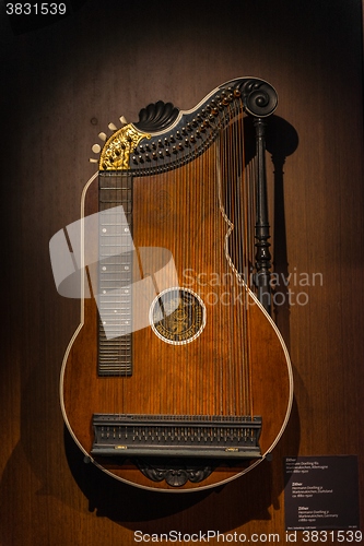 Image of Aged musical instrument