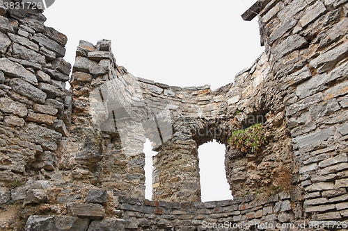 Image of Detail of ruins of the ancient fortress