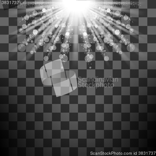 Image of Transparent Sun Light