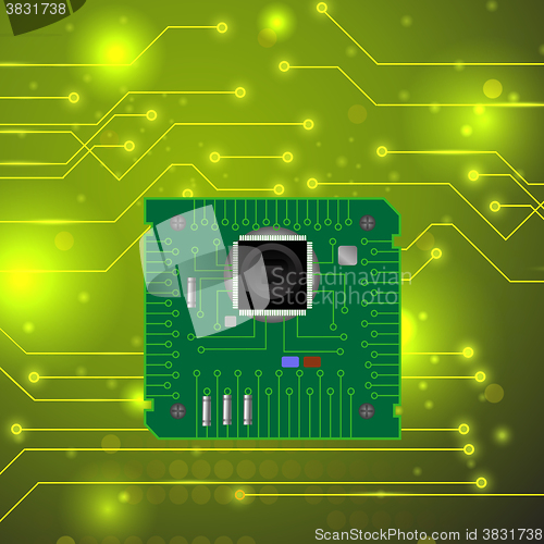 Image of High Tech Printed Circuit Board