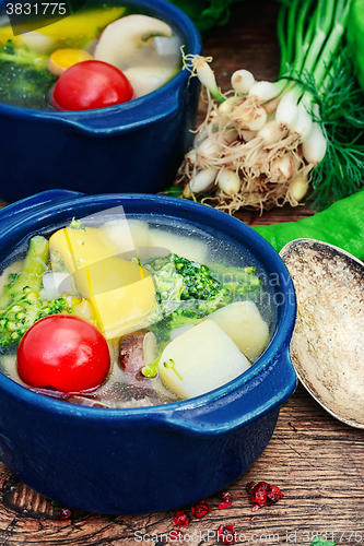 Image of Summer vegetable soup