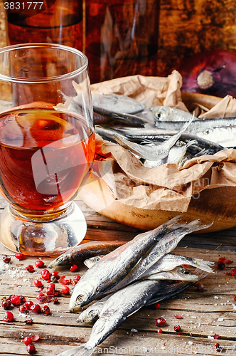 Image of Snack of dried whitebait