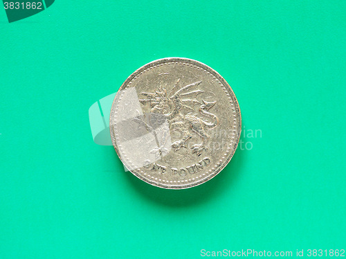Image of GBP Pound coin - 1 Pound