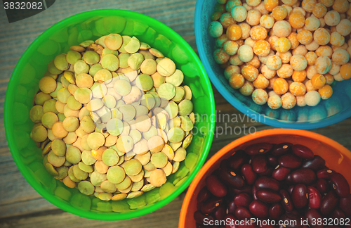 Image of lentil, pea and bean