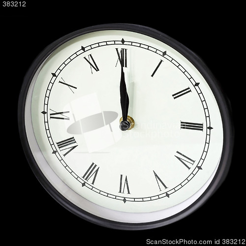 Image of Oval clock