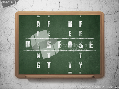 Image of Healthcare concept: Disease in Crossword Puzzle