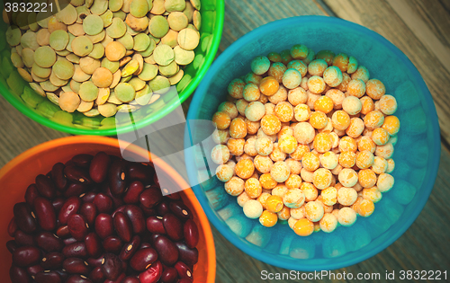 Image of pea, lentil and bean