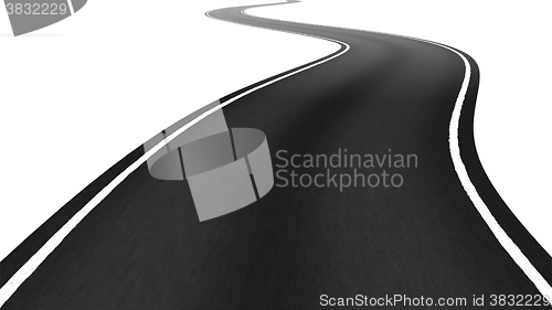 Image of winding road