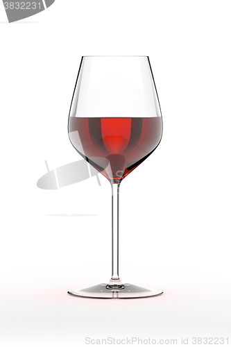 Image of glass of red wine